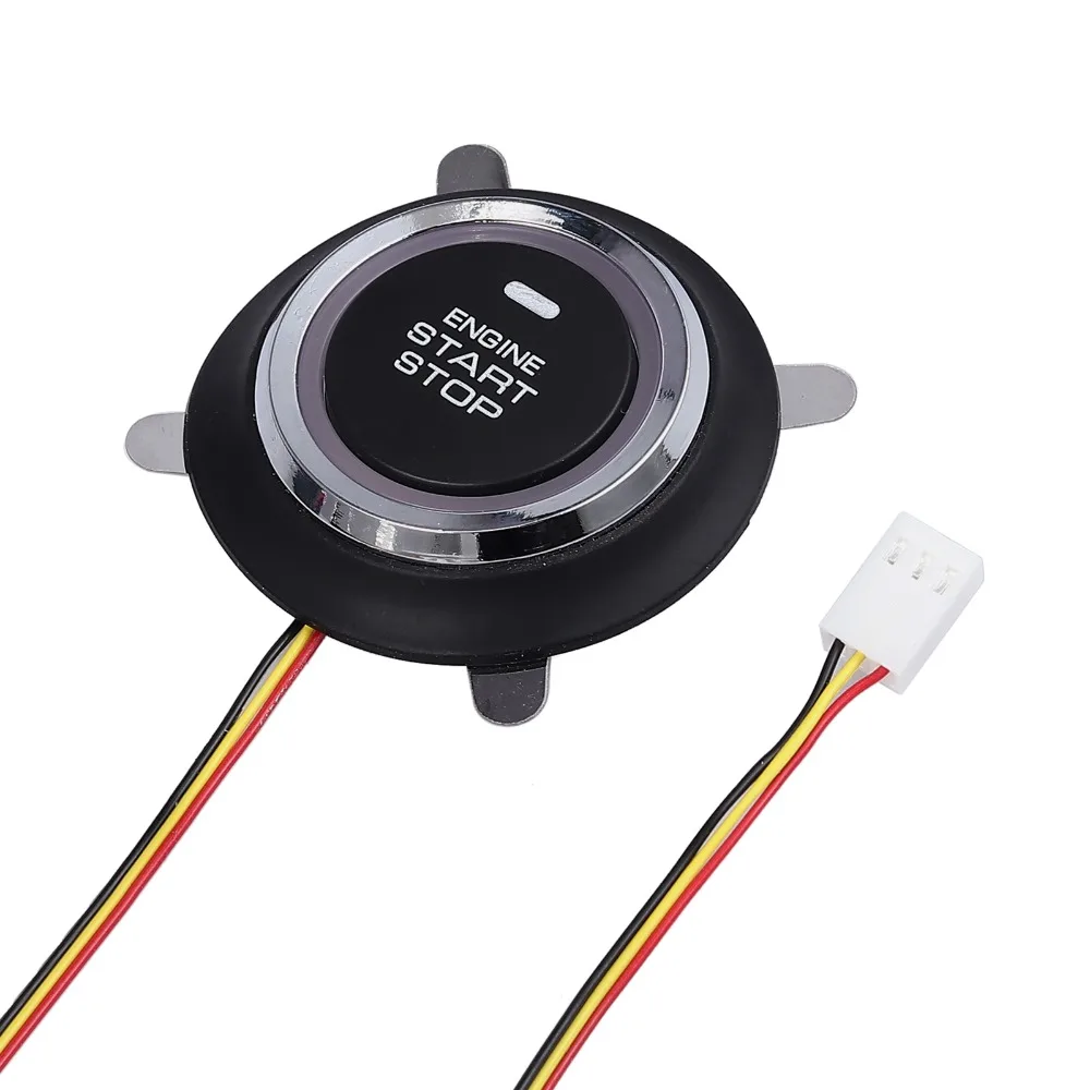 AUTOUTLET Universal Car Keyless Entry Engine Start Alarm System Push Button Remote Starter with 2 Remote Control Burglar AUTOUTLET Universal Car Keyless Entry Engine Start Alarm System Push Button Remote Starter with 2 Remote Control Burglar