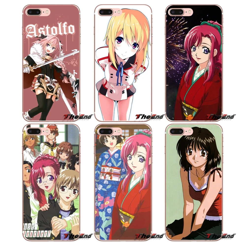 Onegai Аниме Чехол для мобильного телефона sony Xperia Z Z1 Z2 Z3 Z5 компактный M2 M4 M5 E3 T3 XA Aqua LG G4
