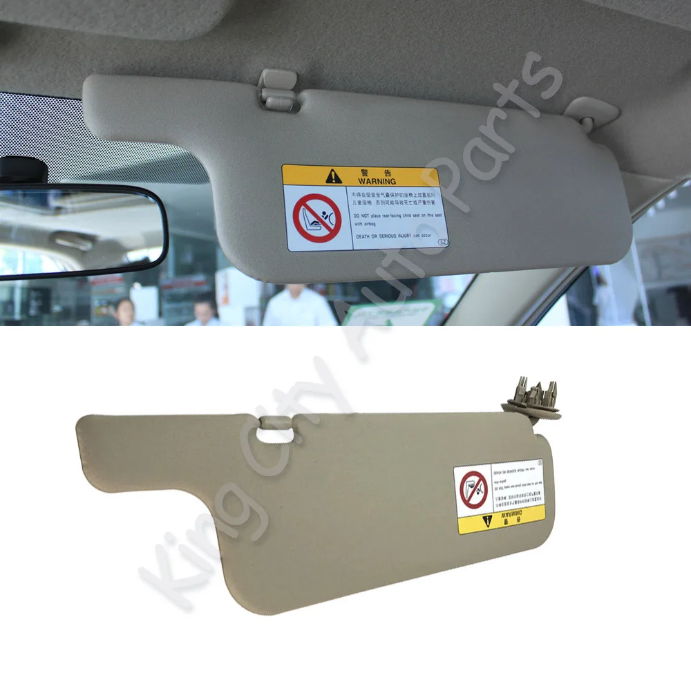 

CAPQX For Toyota Corolla EX 07-15 Car Inner Sunvisor Sun Shade Front Windscreen Sun Visor Antidazzle Sunshield With Mirror Kit