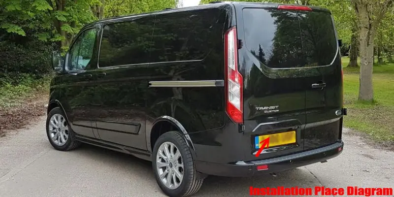 Резервная камера yeshiбация для Ford Transit Custom 2012 ~ 2018 HD CCD заднего вида ночного