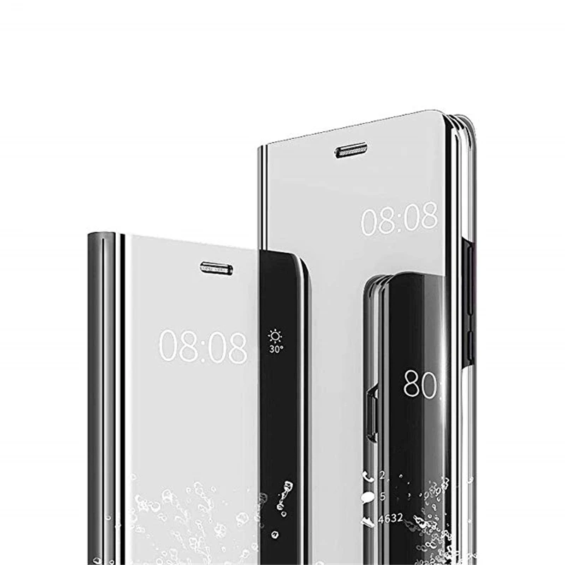 Роскошное умное зеркало флип чехол для спортивной камеры Xiao mi Red mi 7 4X5 плюс 6A S2 Go Galaxy Note 7 3 4X5 5A 6 Pro mi 9 A1 A2 6 8 SE Lite F1 Funda