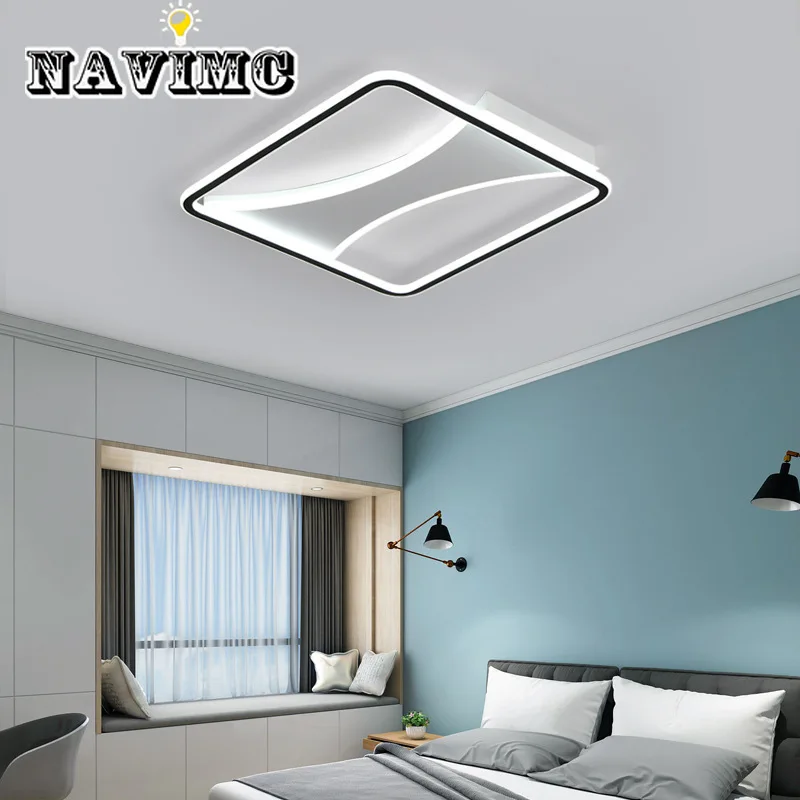 

Lighting Ceiling Lamp ABS Material Simple Lamp Modern Fioxture Suitable For Master Bedroom Living Room Decoration