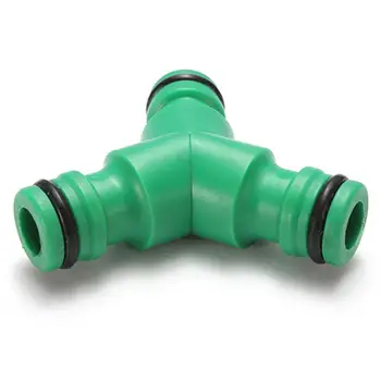

1/2 Three-Way Split Quick Connector Adapter Water Faucet Quick Connector Water Splitter Pip Nozzle Hose Connector