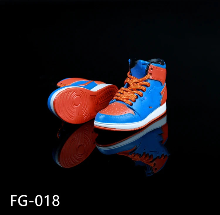 1/6 модные кроссовки на шнуровке, баскетбольные ботинки, модель спортивных кроссовок для 12 дюймов, коллекция игрушек для подарка