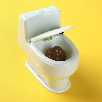 

Brand New Hot Selling Mini Funny Prank Squirt Spray Water Toilet Closestool Gag Desktop for Kids Funny Toys Gifts