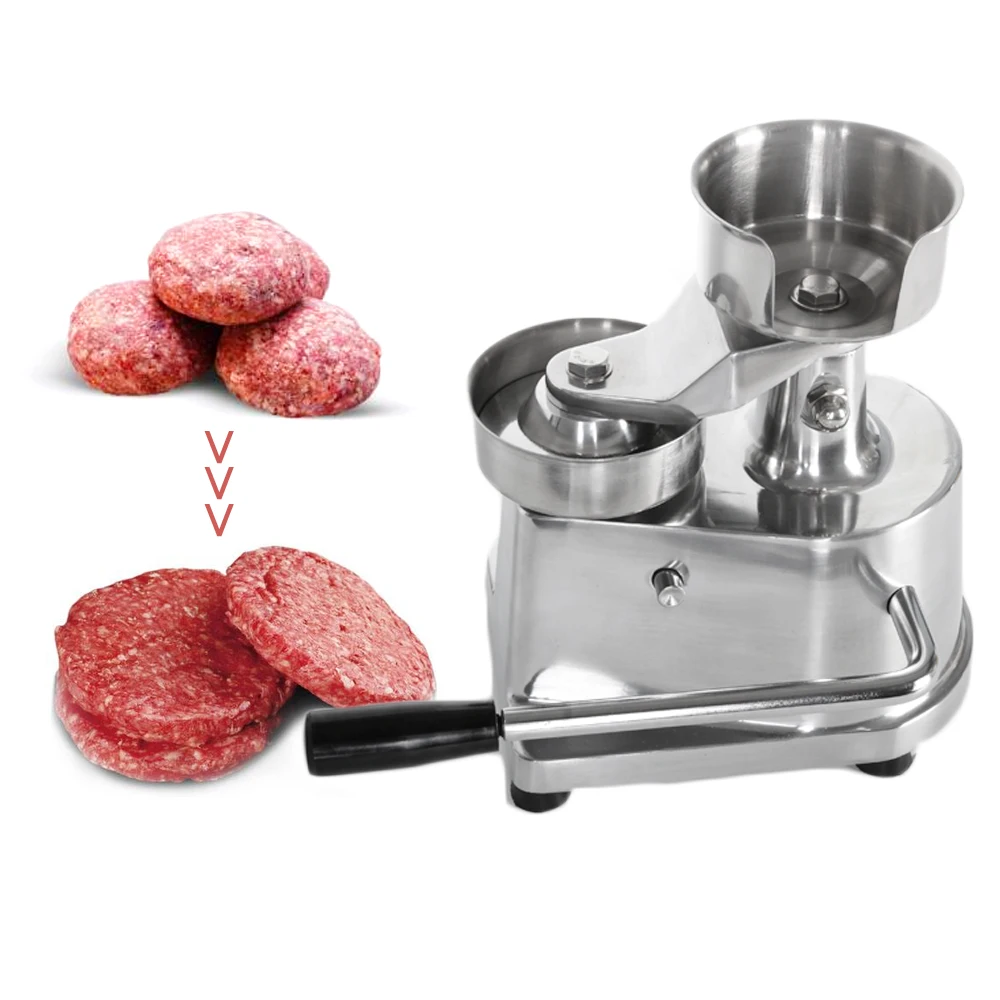 GZZT Commercial Hamburger Patty Molding Press Maker Hamburger Forming Burger Patty Makers Hamburger Meat Presser Machine