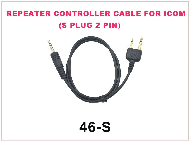 46 S Repeater Controller cable FOR ICOM S plug 2pin