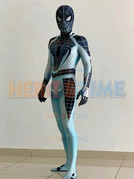 Отрицательный костюм Человек-паук PS4 игры версия Косплэй костюм спандекс Хэллоуин Человек-паук костюмы для взрослых/детей/пользовательские