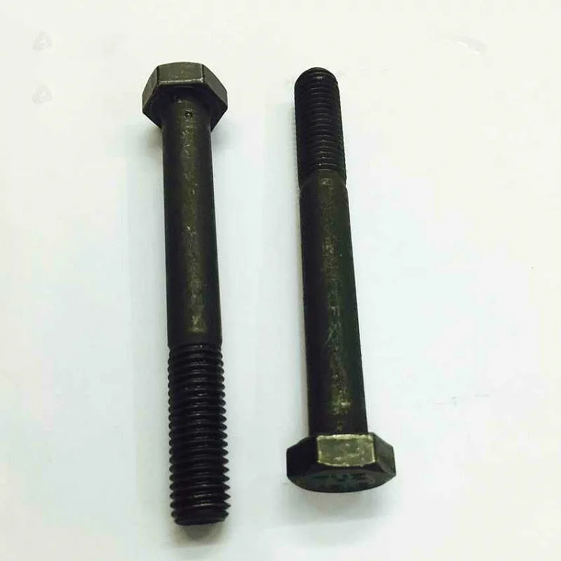10 шт. 12 9 винтов шестигранные болты винты черные M5 * 10/12...45 DIN933|hex bolt|bolt hexagonhexagonal bolt |