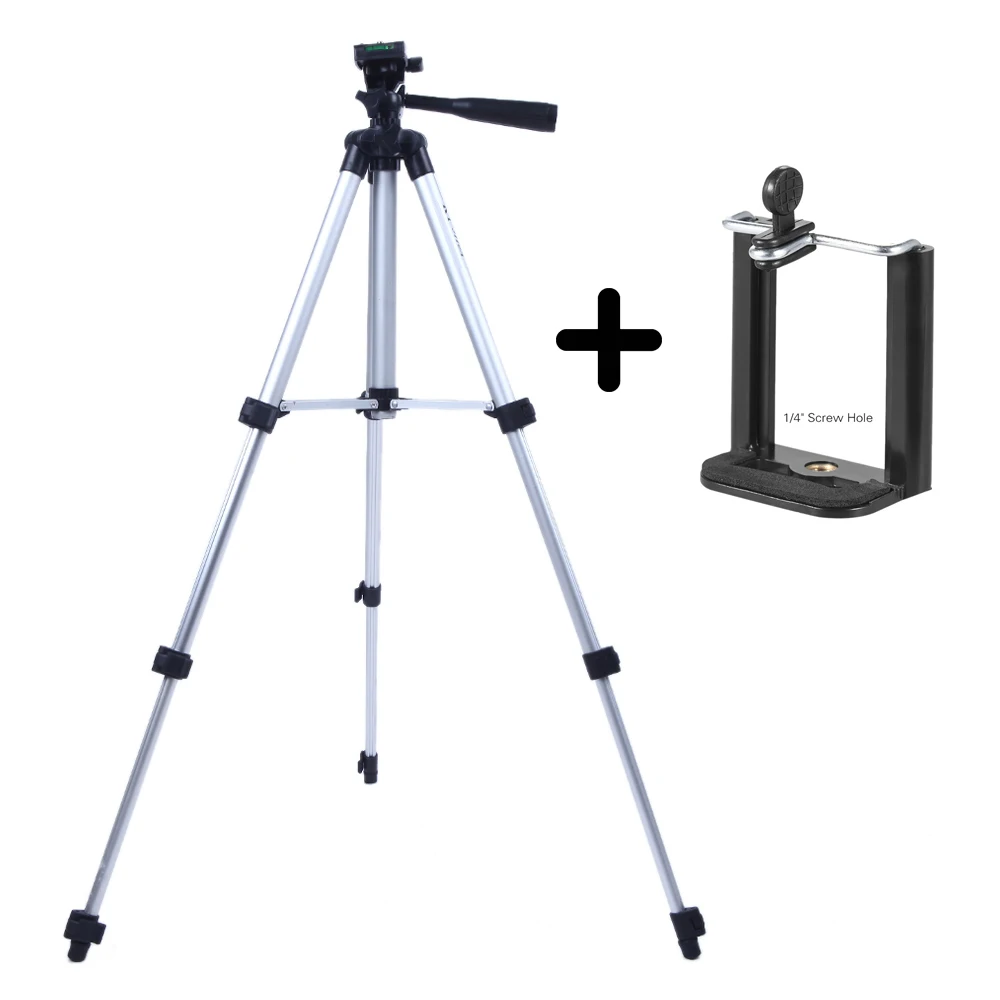 Bag WALLER PAA Professional Camera Tripod Stand Holder Mount for Cell Phone
