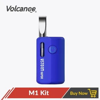 

Original Vapor Storm M1 Kit 800mah Built-in Battery 0.5ml Cartridge 510 Thread for CBD Vape Pen Box Mod E Cigarette Kit Vaporier