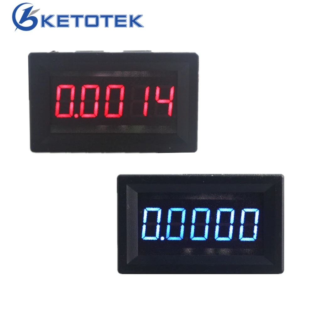 

High Accuracy 0.36" 5 Digits DC 0-33.000V Digital Voltmeter Volt Panel Meter Voltage with Red / Blue Led Free shipping
