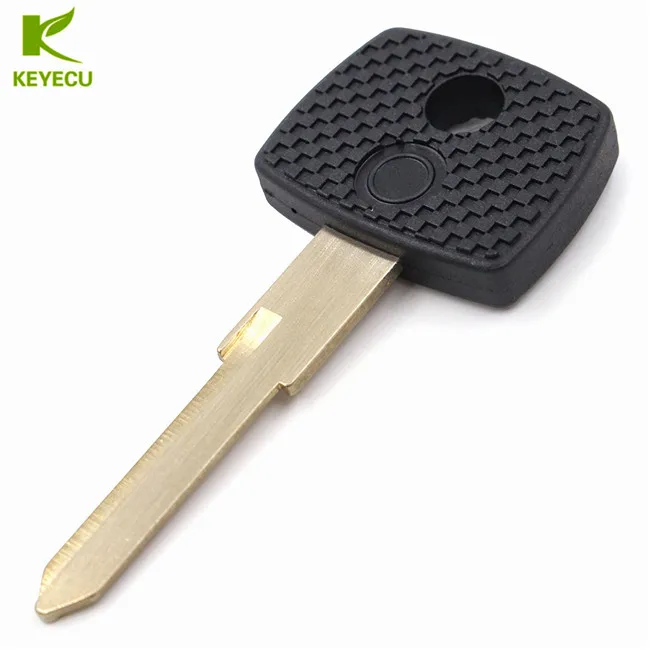 New Uncut Blade Ignition Chipped Car Key Blank With Transponder Chip For T5 