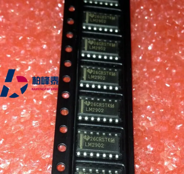 

LM2902DR silkscreen: LM2902 SOP-14 four-way amplifier imported genuine can be shot directly