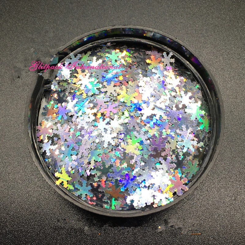 snowflake sequin glitter