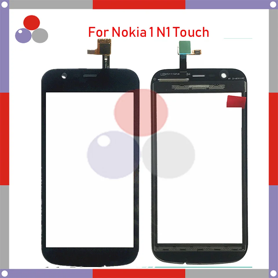 Высокое качество для Nokia 1 N1 сенсорная панель дигитайзер внешняя стеклянная линза
