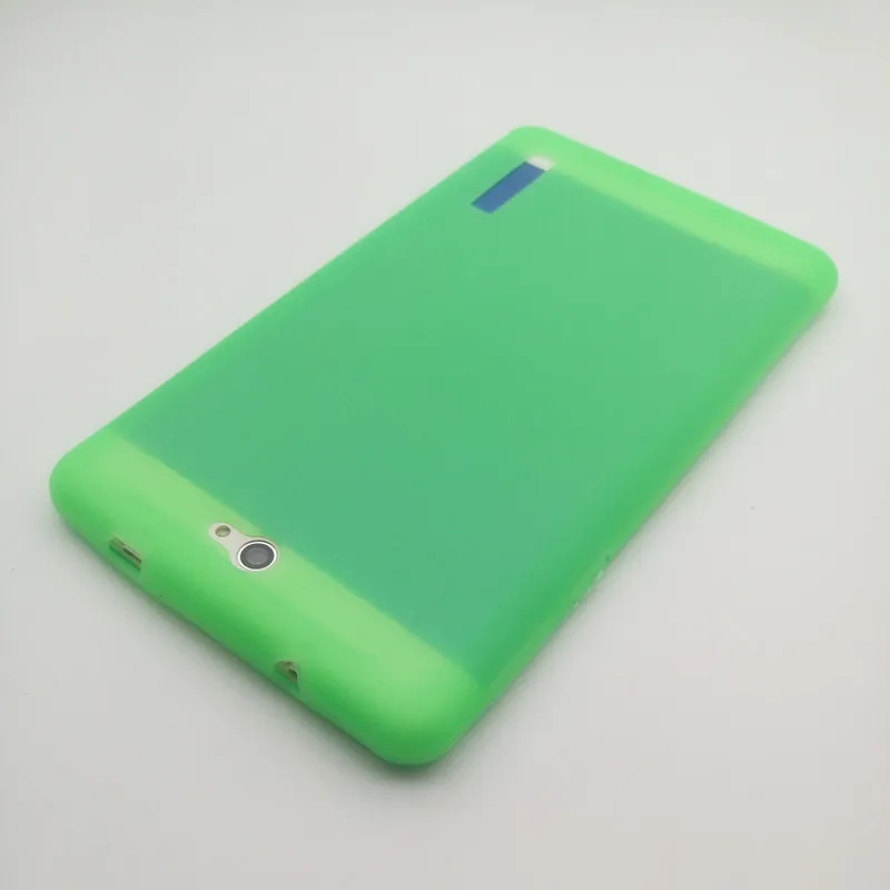 Histers мягкой защитной оболочки для RoverPad Sky Glory S7 3g 7 дюймов Tablet силиконовый чехол - Цвет: Зеленый