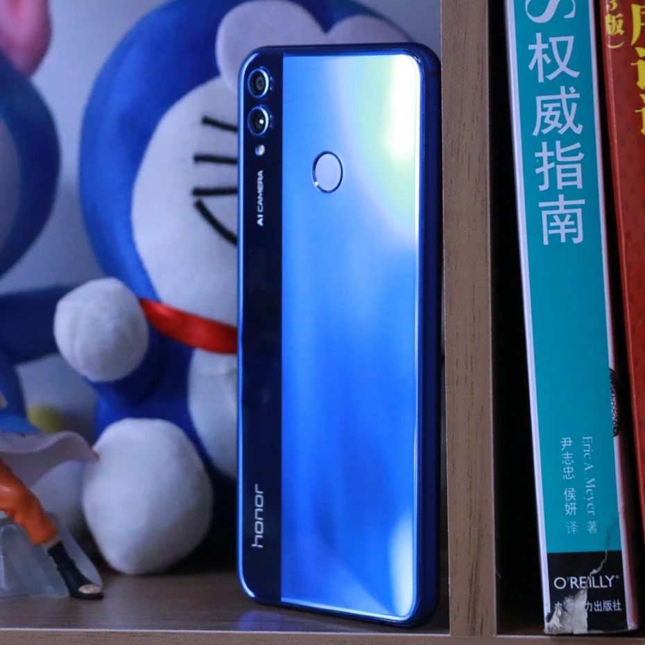 Мобильный телефон Honor 8X с глобальной ПЗУ, экран 6,5 дюйма, аккумулятор 3750 мАч, двойная задняя камера 20 МП, многоязычный смартфон