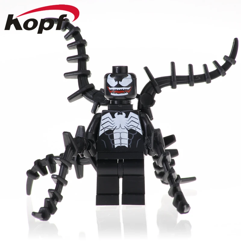 

Single Sale Super Heroes Action Plastic Figure Morbius Venom The Living Vampire Building Blocks For Children Toys Gift XH 968