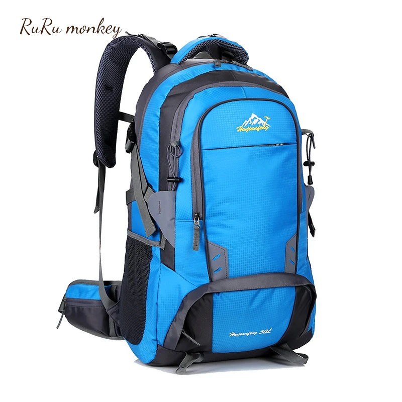 

RURU monkey Men Backpack Camping Hiking Sports Bag Travel Backpack Trekk Mountain Climb Equipment 42L Bike Bag Mochila