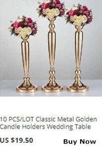 Acabamento de Prata Central de Metal Suporte de Vela de Casamento Venda Quente Peça Candelabros Altura Festa ou Eventos Uso X-mas Castiçal 63cm 15 Cheap Suporte p velas