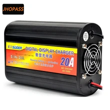 LED Intelligent 12V/24V 20A Full Automatic Smart Fast Battery Charger For Car/ Motorcycle