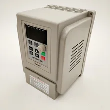 Controle de velocidade novo 220v do motor do eixo do cnc do inversor de vfd 2.2kw 1. 5kw/2. 2kw/4kw 220v 1p entrada 3p fora inversor de frequência para o motor