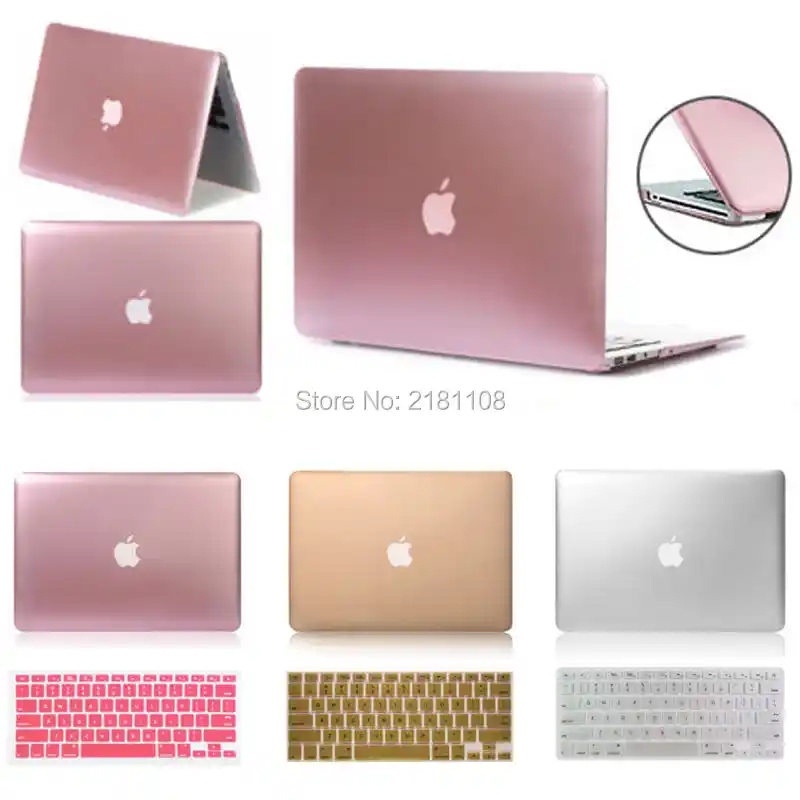 Macbook Air 13 A2337 Sophisticated Terracotta Crocodile and Thin Rose Gold Accents Macbook Hard Case Hand-Made Macbook Case A2337