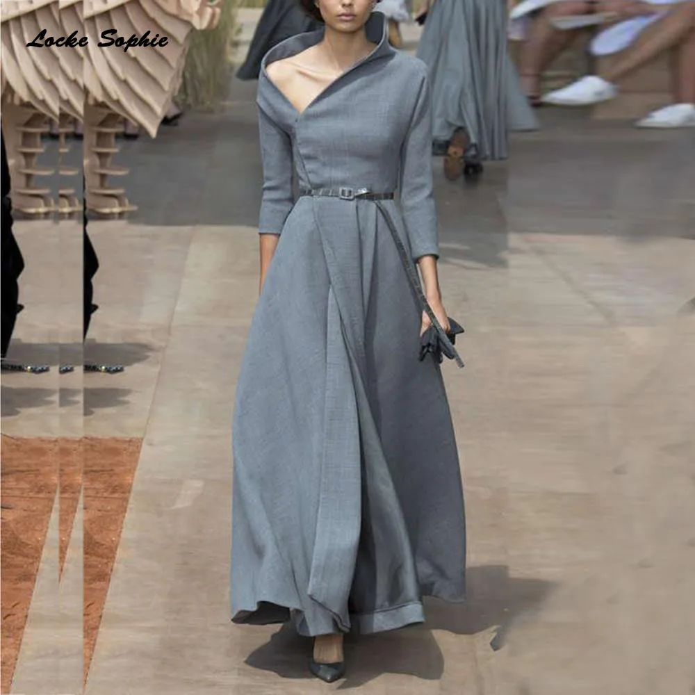 High waist Ladies Plus size Sexy party dresses 2019 Summer cotton blend Splicing irregular waist belt Dress women's Skinny Dress