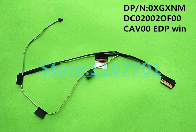 Laptop/Notebook LCD/LED/LVDS Audio/Video screen flex CABLE For DELL Chromebook 11 3180 3189 DC02002OF00 CAV00 0XGXNM EDP WIN