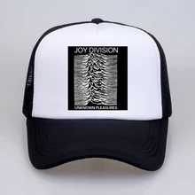 Летняя мужская и женская бейсбольная кепка Joy Division неизвестная прогулочная шляпа панка рок хипстер уличная бейсбольная кепка с сеткой