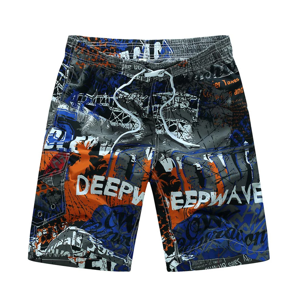 

2019 Men Swimwear Beach Shorts Trunks Swimsuits Quick Dry Summer Surf Short Sports Camping Hiking Board Shorts Bermuda Plus 6XL