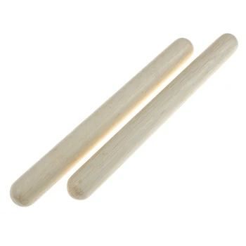 

1 Pair Classic Claves Wood Claves Bang Rhythm Stick