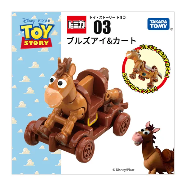 TAKARA TOMY DISNEY& TOMICA Toy Story Buzz Lightyear Woody Коллекция 1: 64 модели игрушечных автомобилей Изысканные Подарки для детей - Цвет: 3