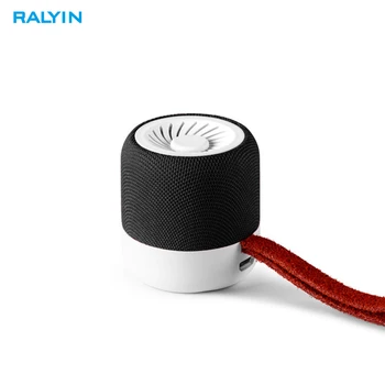 

Ralyin Portable Mini Bluetooth Speakers Fabric wireless speaker for Mobile Phone true wireless 3D Digital Sound Portable Speaker