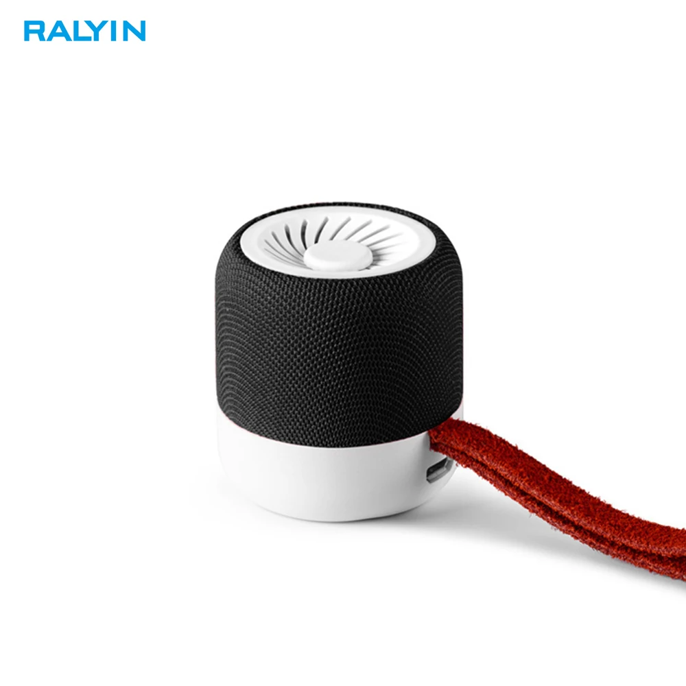 Портативный мини bluetooth динамик Ralyin тканевый беспроводной для мобильного