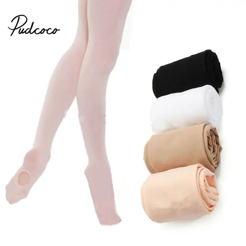 New Children Dance Leggings Kid Girls Professional Ballet Soft Microfiber Dancing Without Hole |