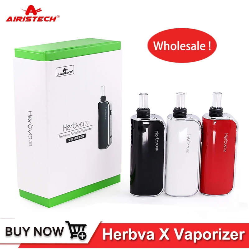 Wholesale Airistech Herbva X 3 in 1 dry herb vaporizer E Cigarettes