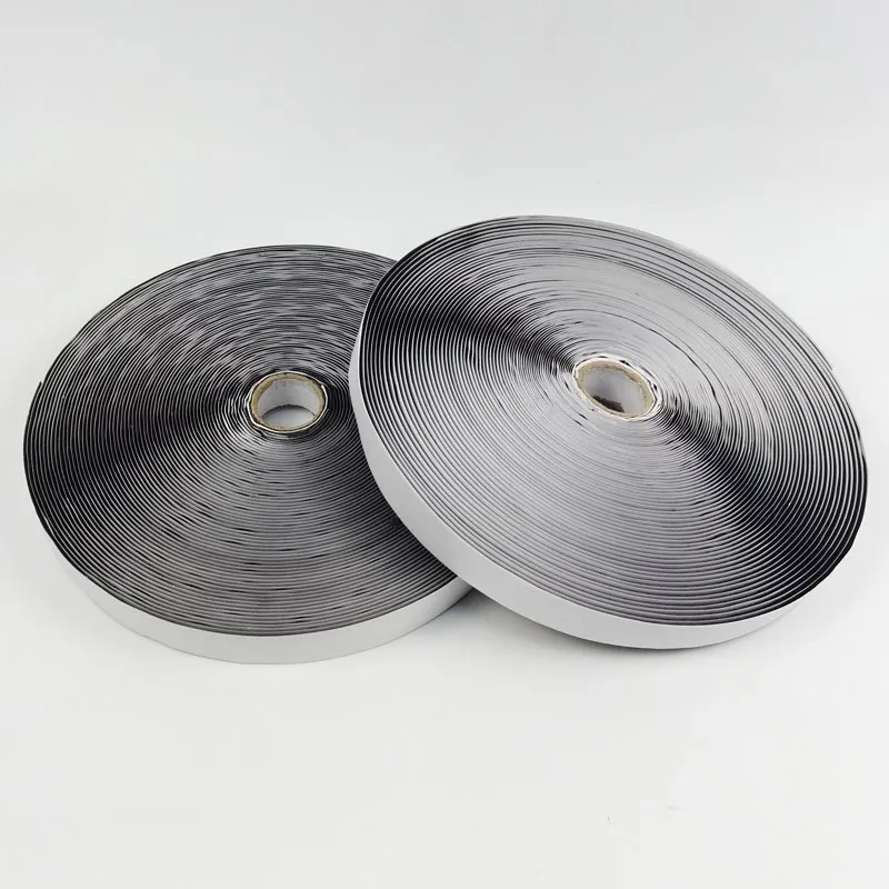 

16/20/25/30mm*24Meter Magic Tape Self Adhesive Hook Loop Fastener Nylon Sticker Discs Tape Sewing Adhesive with Glue