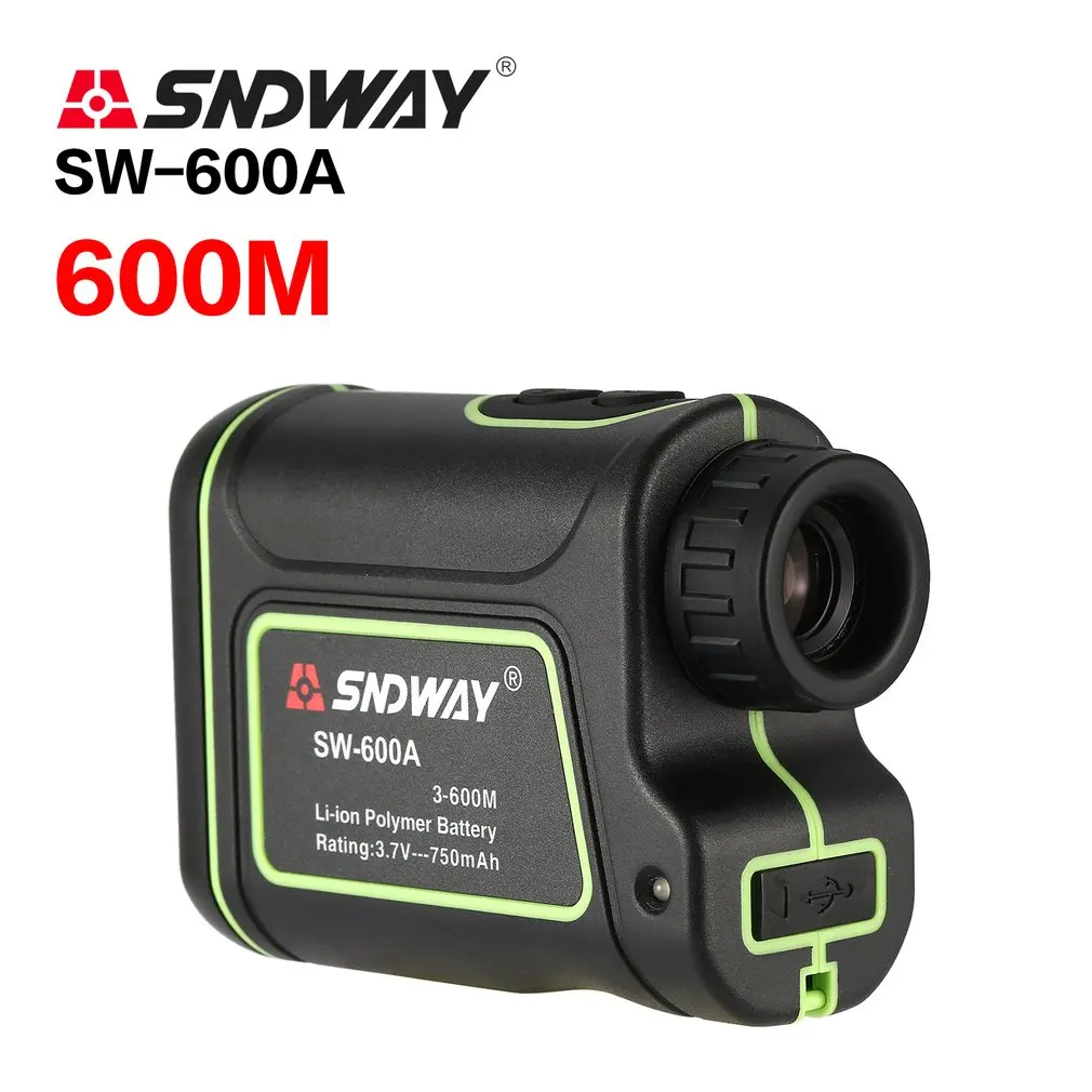 SW-600A/1000A/1500A Monocular Telescope 600m Laser Distance Meter Trena Laser Tape Range Finder Golf Hunting laser Range Finder