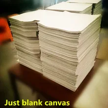 Грунтованная льняная смесь холщовых листов 8*10*12*16*20* 24in Размер продается штук