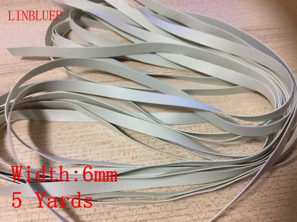 5 Yards 6mm Width Elastic Rubber Band Elastic Rubber For Swimwear Cheap