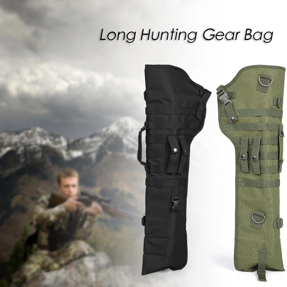 Tactical Hunting Holster Bag Backpack Outdoor Shooting Tool Barrel