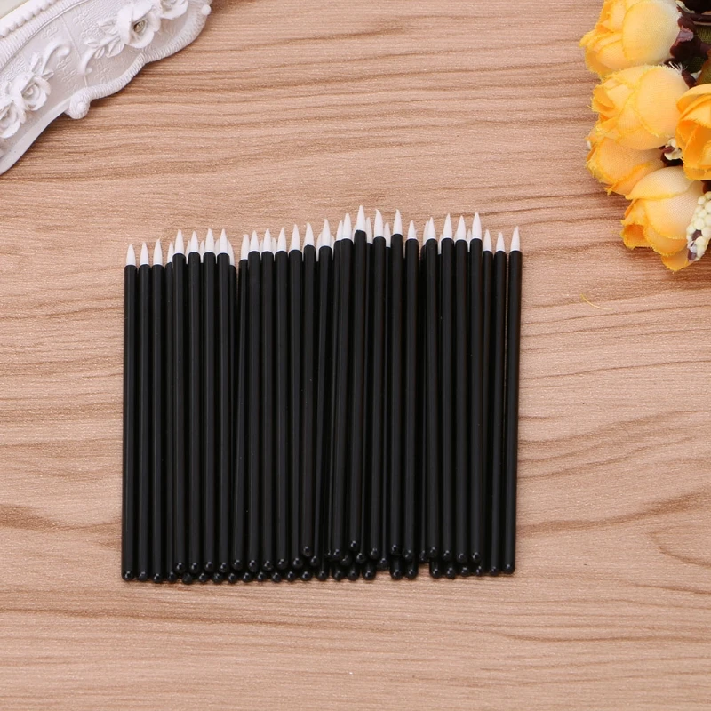 

2017 1 set/50 pcsPro Cosmetic Makeup Tool Disposable Eyeliner Liquid Wand Applicator Brush JUN27_20