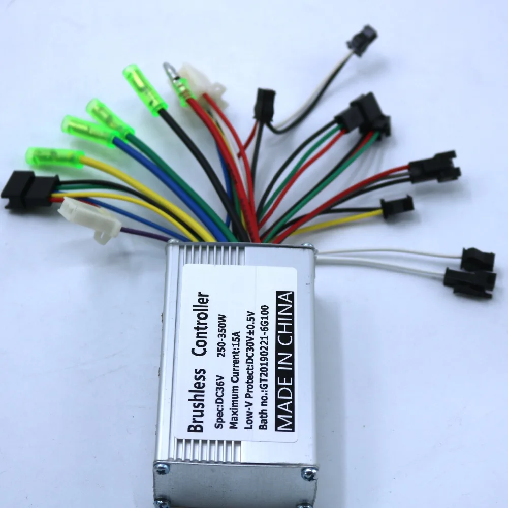 36V 350 W/250 W BLDC контроллер двигателя E-велосипед бесколлекторный регулятор скорости и S866 ЖК-дисплей Дисплей один комплект