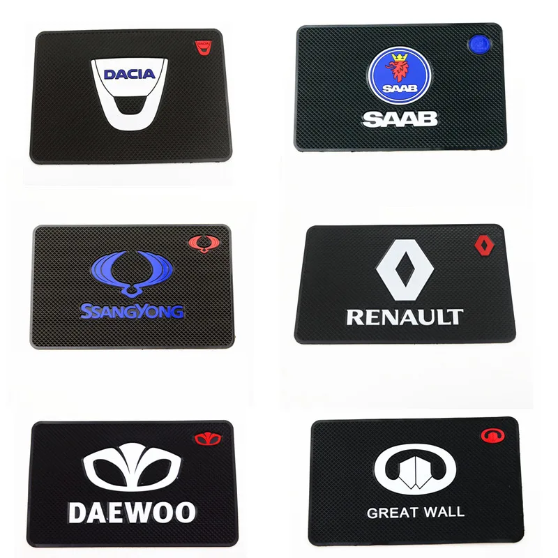 

Car-Styling Car Sticker Mat Case For VW Renault Opel Lada Fiat Dacia Mazda Audi Bmw Ford Toyota Chevrolet Car Styling