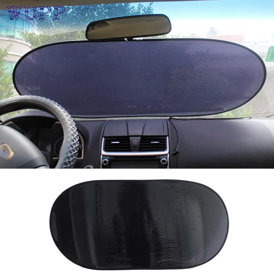 pretty 1Pcs Car Rear Window Windshield Sun Shade Cover Block Static Cling Visor Shield M13 car-window-covers-for-sun