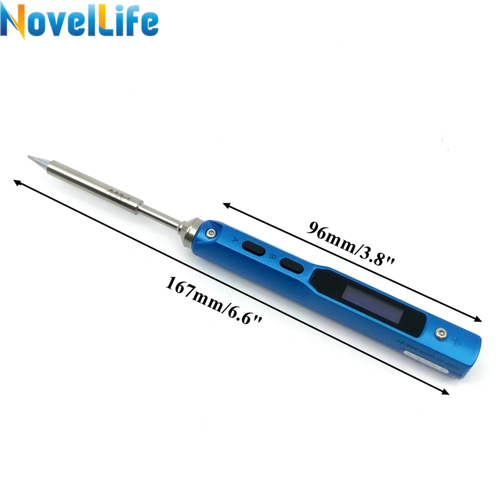 65 Вт мини TS100 портативный Электрический паяльник станция Регулируемая температура цифровой OLED экран дисплей с паяльным наконечником стенд