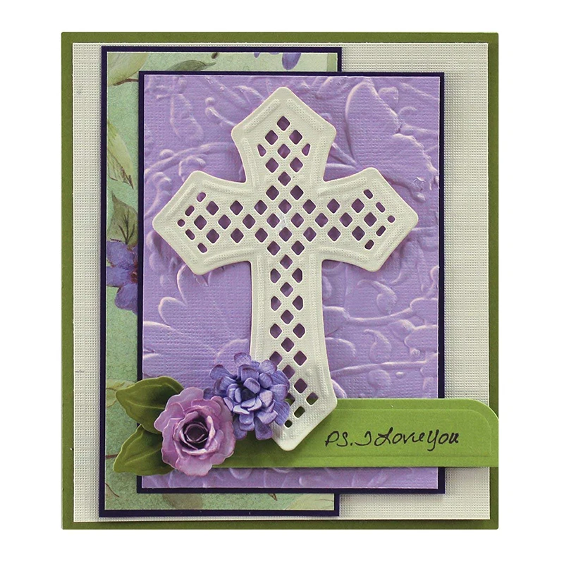 

JC Metal Cutting Dies for Scrapbooking Die Cut Cross Shape Stencil Craft Card Making Embossing Folder Paper Maker Handmade Album
