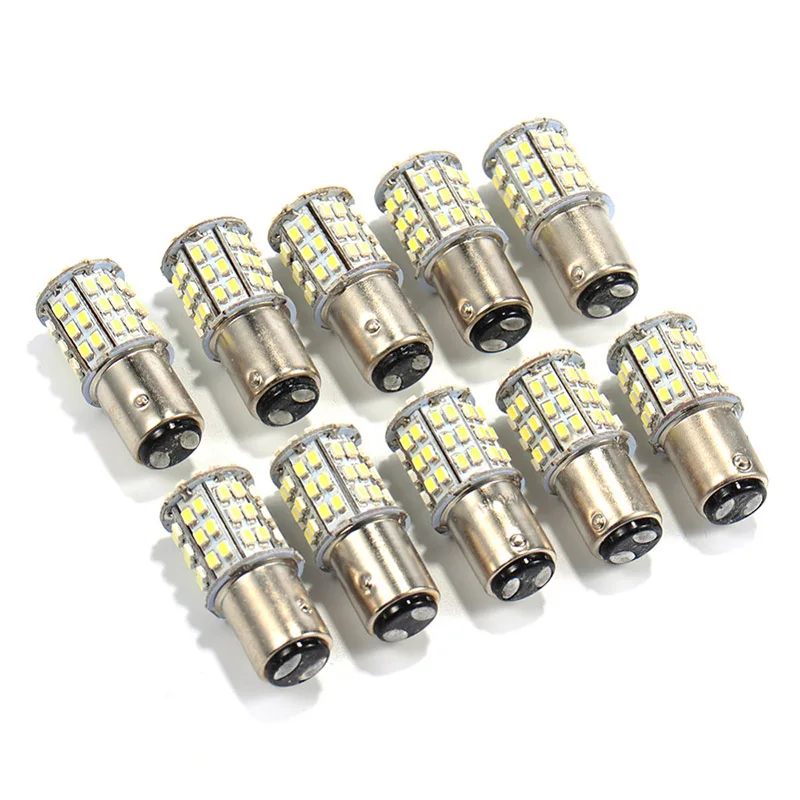 10Pcs/lot Super Bright BAY15D 1157 / BAY15D / P21/5W Car Tail Stop